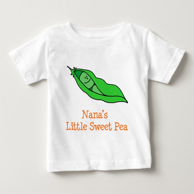 T-shirt Pour Bébé Le Petit Pois Doux de Nana (Devant)