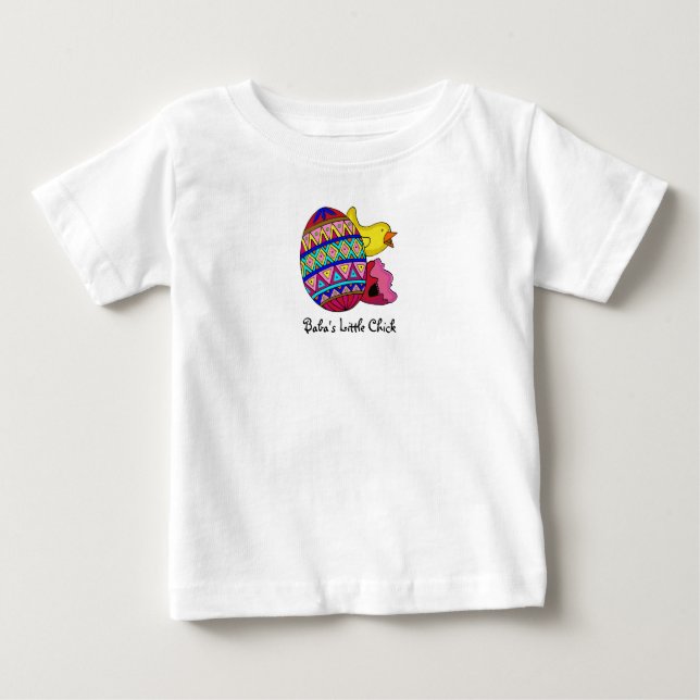T-shirt Pour Bébé Le petit poussin du baba (Devant)