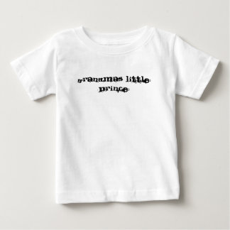 T-shirt Pour Bébé Le petit prince de grand-mère chemise blanche