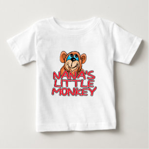 T-shirt Pour Bébé Le petit singe de Nana
