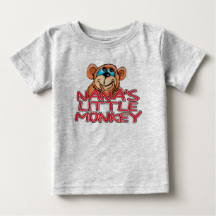 T-shirt Pour Bébé Le petit singe de Nana