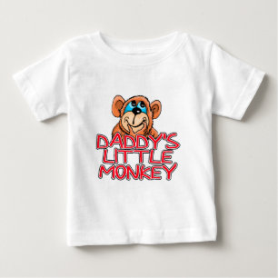 T-shirt Pour Bébé Le petit singe de papa