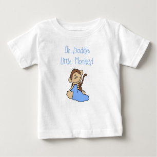 T-shirt Pour Bébé Le petit singe du papa