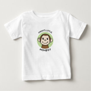 T-shirt Pour Bébé Le petit singe du papa