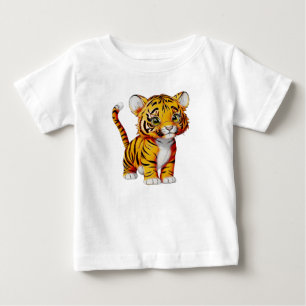 T-shirt Pour Bébé Le Petit Tigre, Lumière