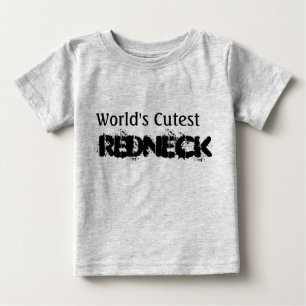 T-shirt Pour Bébé Le plouc le plus mignon du monde