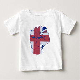 T-shirt Pour Bébé Le Poing des Britanniques