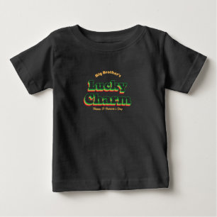 T-shirt Pour Bébé Le porte-bonheur de Big Brother pour la Saint-Patr