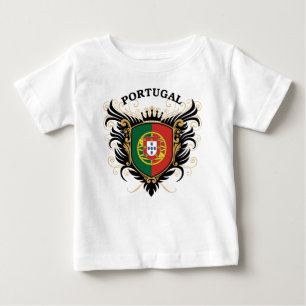 T-shirt Pour Bébé Le Portugal
