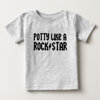 T-shirt Pour Bébé Le pot aiment une vedette du rock