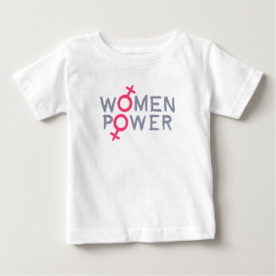 T-shirt Pour Bébé Le pouvoir des femmes