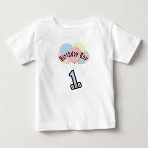 T-shirt Pour Bébé Le premier bébé d'anniversaire de la filière très 