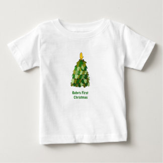 T-shirt Pour Bébé Le premier ramepeur de Noël du bébé