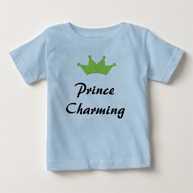T-shirt Pour Bébé Le Prince Charming (Devant)