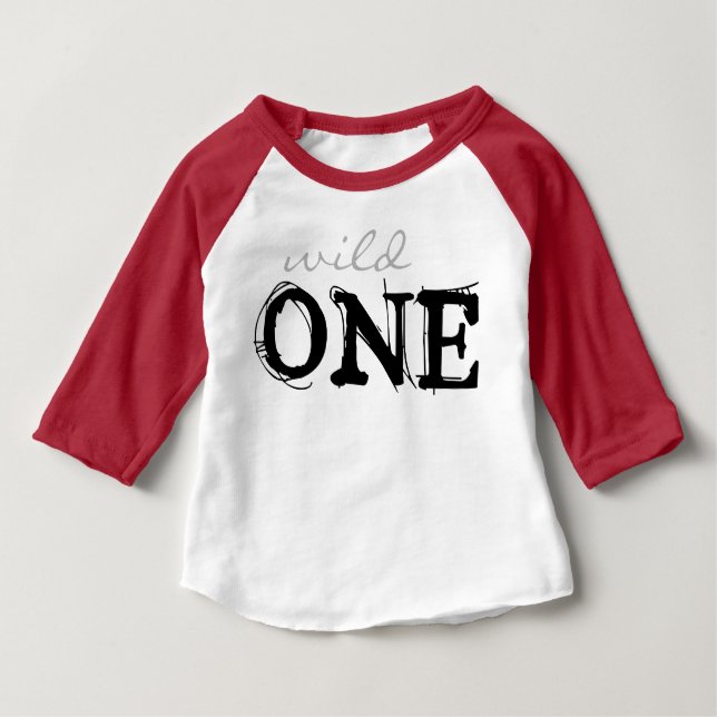 T-shirt Pour Bébé Le sauvage (Devant)