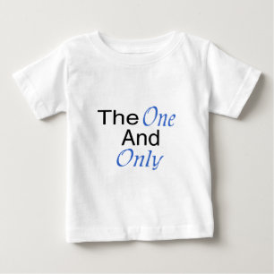 T-shirt Pour Bébé Le Seul Et Unique (bleu)