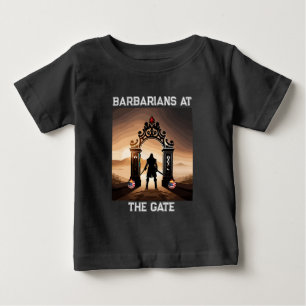 T-shirt Pour Bébé Le siège : Les barbares aux portes de l'Amérique