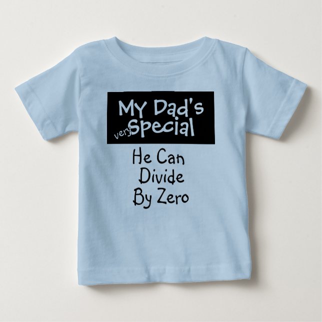T-shirt Pour Bébé Le spécial de mon père (Devant)