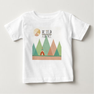 T-shirt Pour Bébé Le sud-ouest Geo II soit sauvage et libre