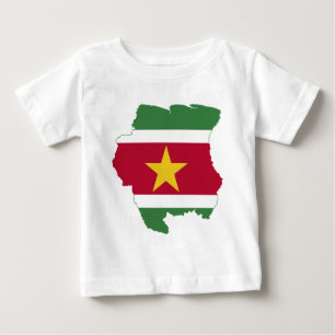 T-shirt Pour Bébé Le Surinam