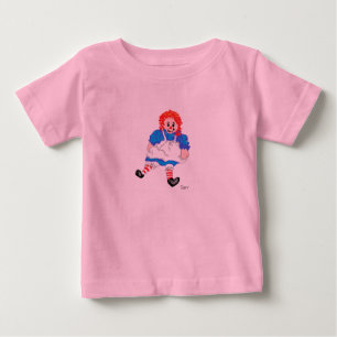 T-shirt Pour Bébé Le T-shirt du bébé Ann Raggedy par Sarr