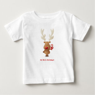 T-shirt Pour Bébé le tee bébé renne