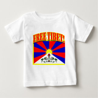 T-SHIRT POUR BÉBÉ LE THIBET LIBRE