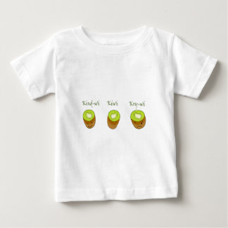 T-shirt Pour Bébé Le trio de kiwi