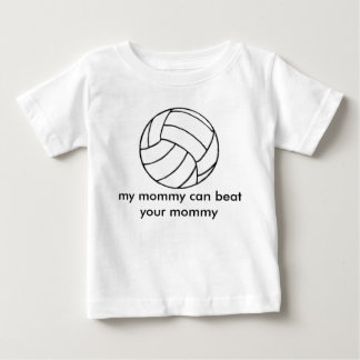 T-shirt Pour Bébé le volleyball_clipart_ball [1], ma maman peut