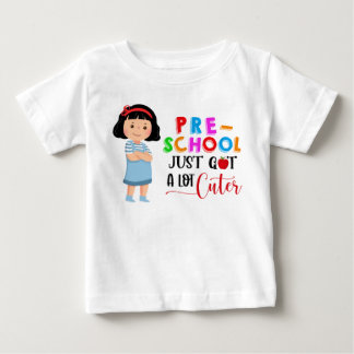 T-shirt Pour Bébé L'école vient de devenir beaucoup plus mignonne -
