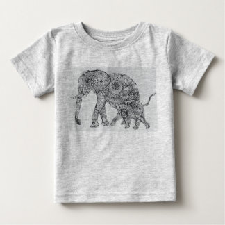 T-shirt Pour Bébé l'éléphant sont le meilleur ! !