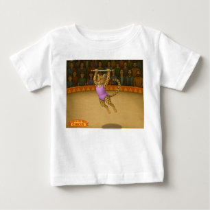 T-shirt Pour Bébé Lena artiste de trapèze léopard