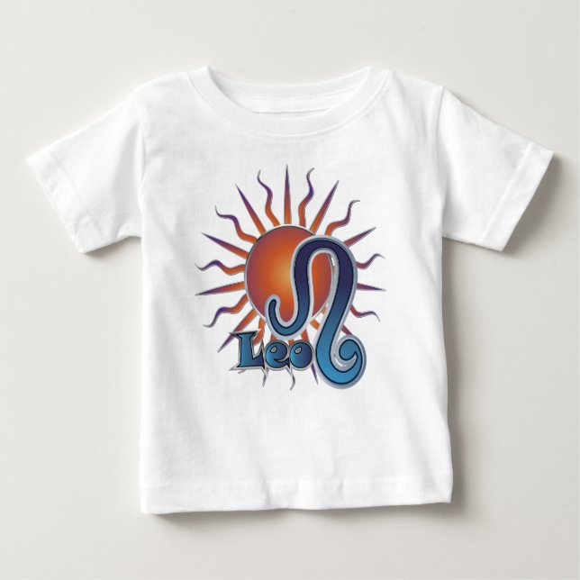 T-shirt Pour Bébé Leo (Devant)