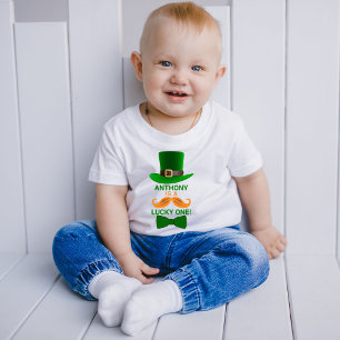 T-shirt Pour Bébé Leprechaun moderne St. Patrick's Any Age Anniversa