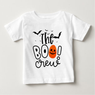 T-shirt Pour Bébé L'équipage du Boo   Halloween