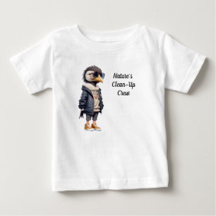 T-shirt Pour Bébé L'équipe de nettoyage de la nature