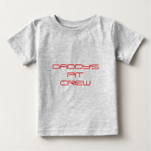 T-shirt Pour Bébé l'équipe du stand de ravitaillement du papa
