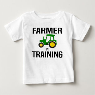 T-shirt Pour Bébé Les Agriculteurs En Chemise D'Entraînement