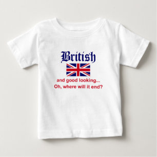 T-shirt Pour Bébé Les Anglais beaux