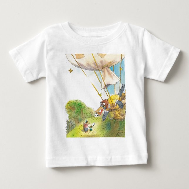 T-shirt Pour Bébé Les aventures de Ted, d'Ed et de Caroll (Devant)