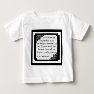T-shirt Pour Bébé Les contes de fées sont… Vêtements de bébé