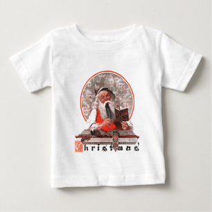 T-shirt Pour Bébé Les dépenses de Père Noël