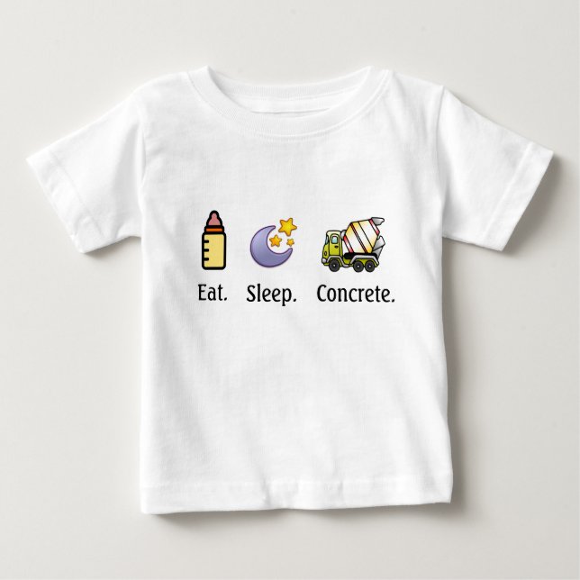 T-shirt Pour Bébé Les fondements (Devant)