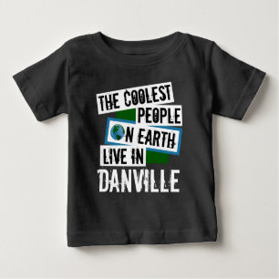 T-shirt Pour Bébé Les gens les plus froids de la Terre vivent à Danv