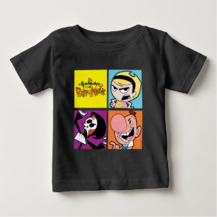 T-shirt Pour Bébé Les Grandes Aventures de Billy & Mandy Character A