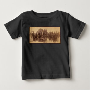 T-shirt Pour Bébé Les guerriers du buffle : la cavalerie noire améri