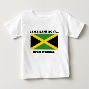 T-shirt Pour Bébé Les Jamaïcains Le Font... Au réveil