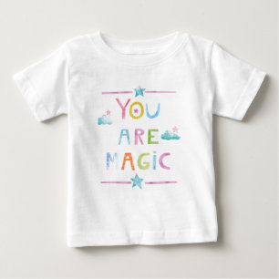 T-shirt Pour Bébé Les nuages magiques vous êtes magiques