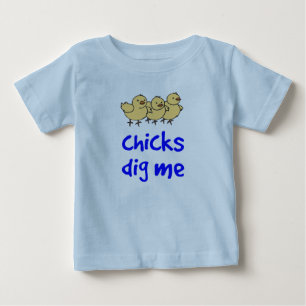 T-shirt Pour Bébé Les pousses me creusent