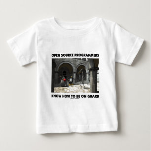 T-shirt Pour Bébé Les programmeurs d'Open Source savent être sur la